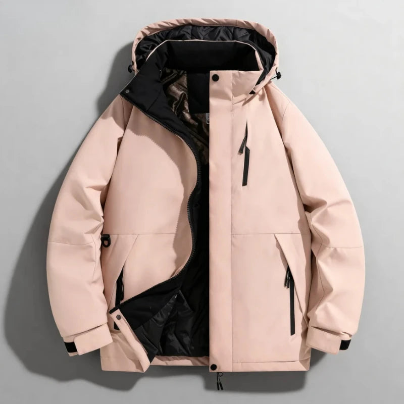 SNOWATTIC Men's Thick Plush Fleece Winter Jacket