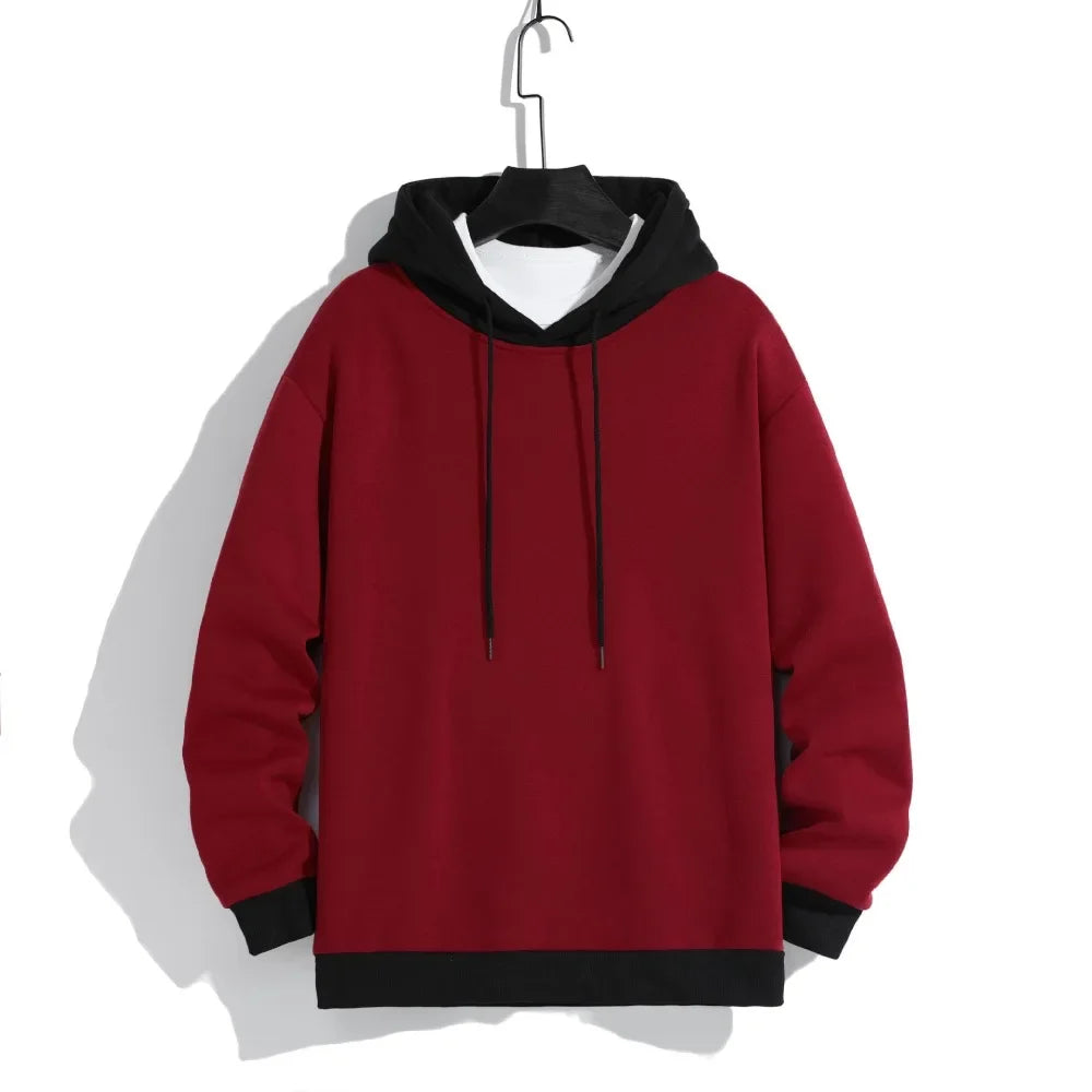 SNOWATTIC Men's Loose Fit Casual Pullover Hoodie