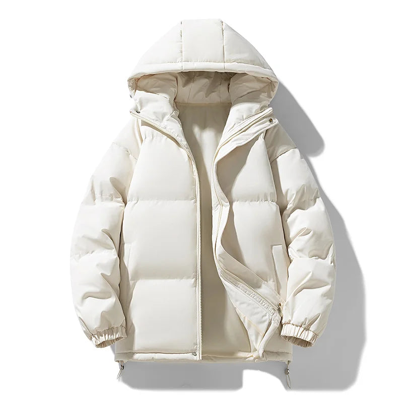 SNOWATTIC Unisex Warm Thickened Hooded Winter Coat