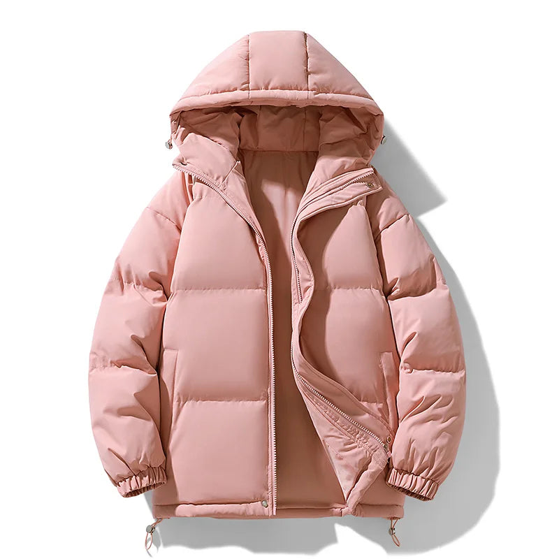 SNOWATTIC Unisex Warm Thickened Hooded Winter Coat