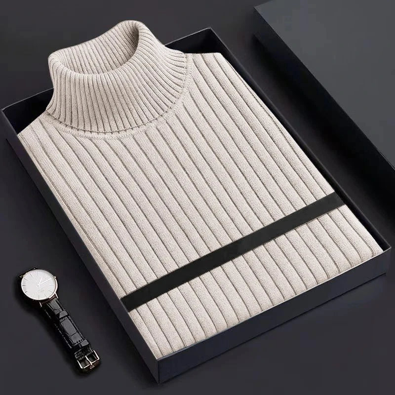 SNOWATTIC Heavyweight Woolen Pullover Knit for Men (Warm)