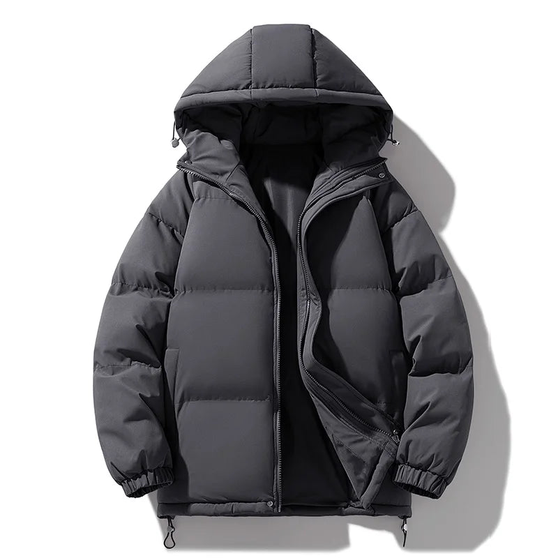 SNOWATTIC Unisex Warm Thickened Hooded Winter Coat