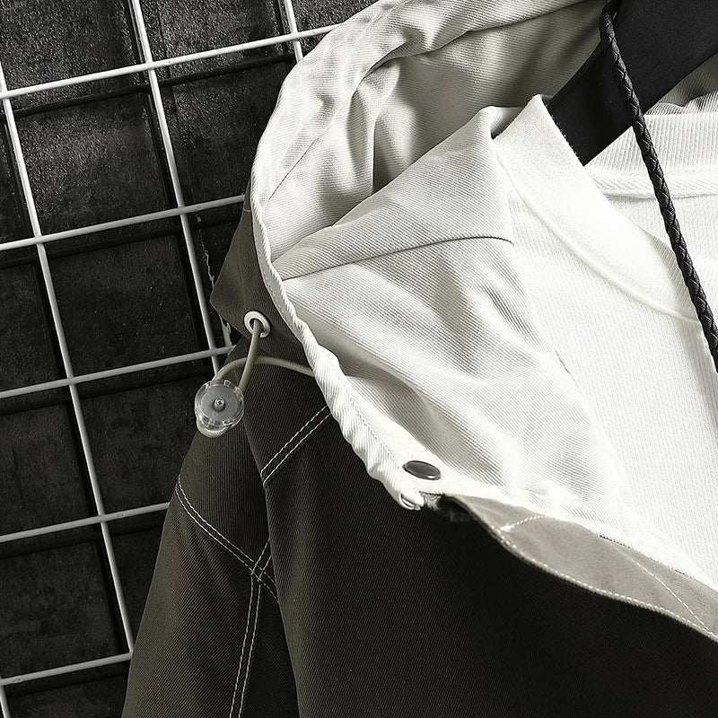 SNOWATTIC Men's Waterproof Hooded Windbreaker Jacket (Spring/Autumn)