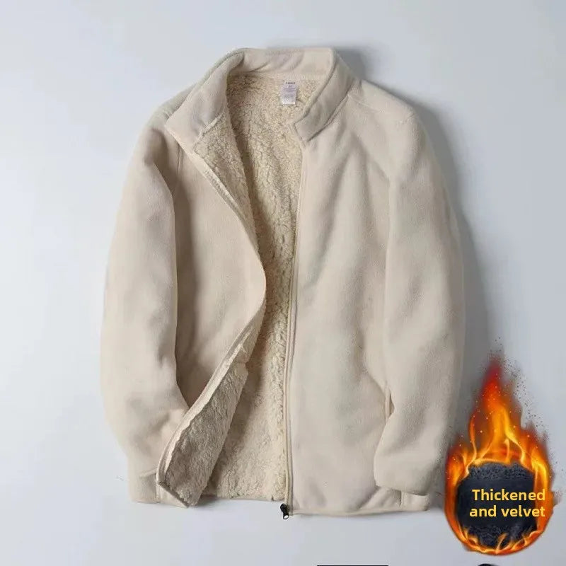 SNOWATTIC Men's & Couples' Faux Shearling Winter Jacket