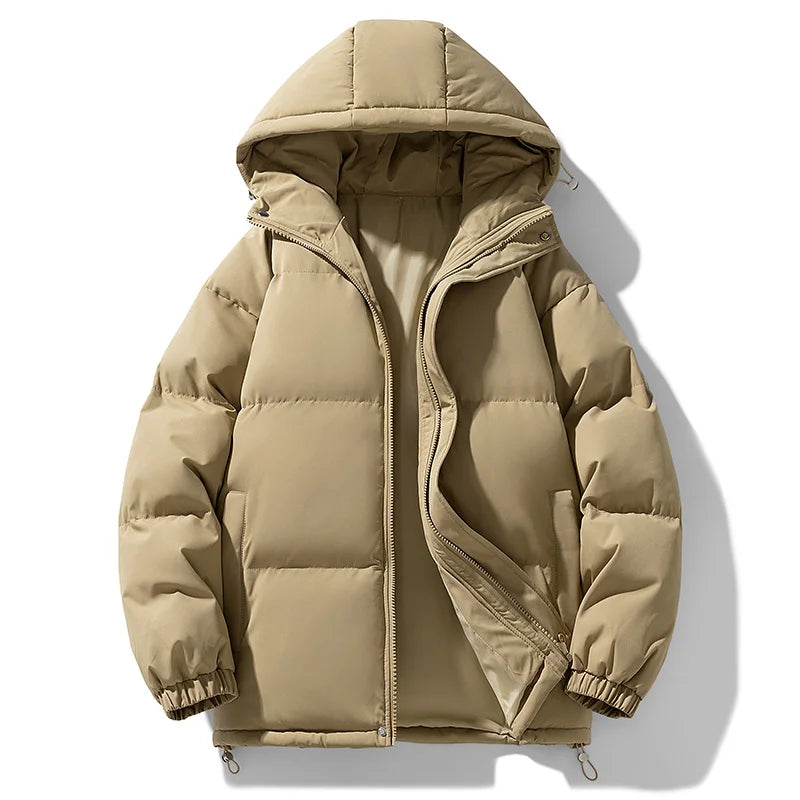 SNOWATTIC Unisex Warm Thickened Hooded Winter Coat