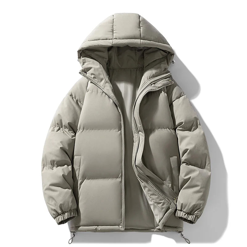SNOWATTIC Unisex Warm Thickened Hooded Winter Coat