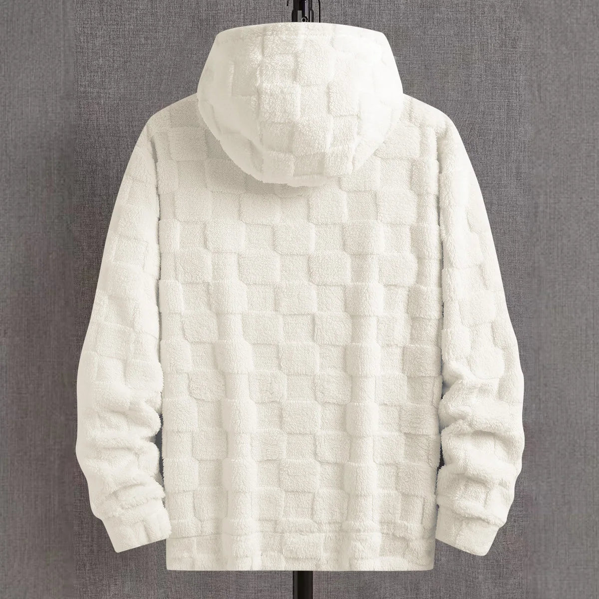 SNOWATTIC Men's Thickened Hooded Pullover Sweatshirt