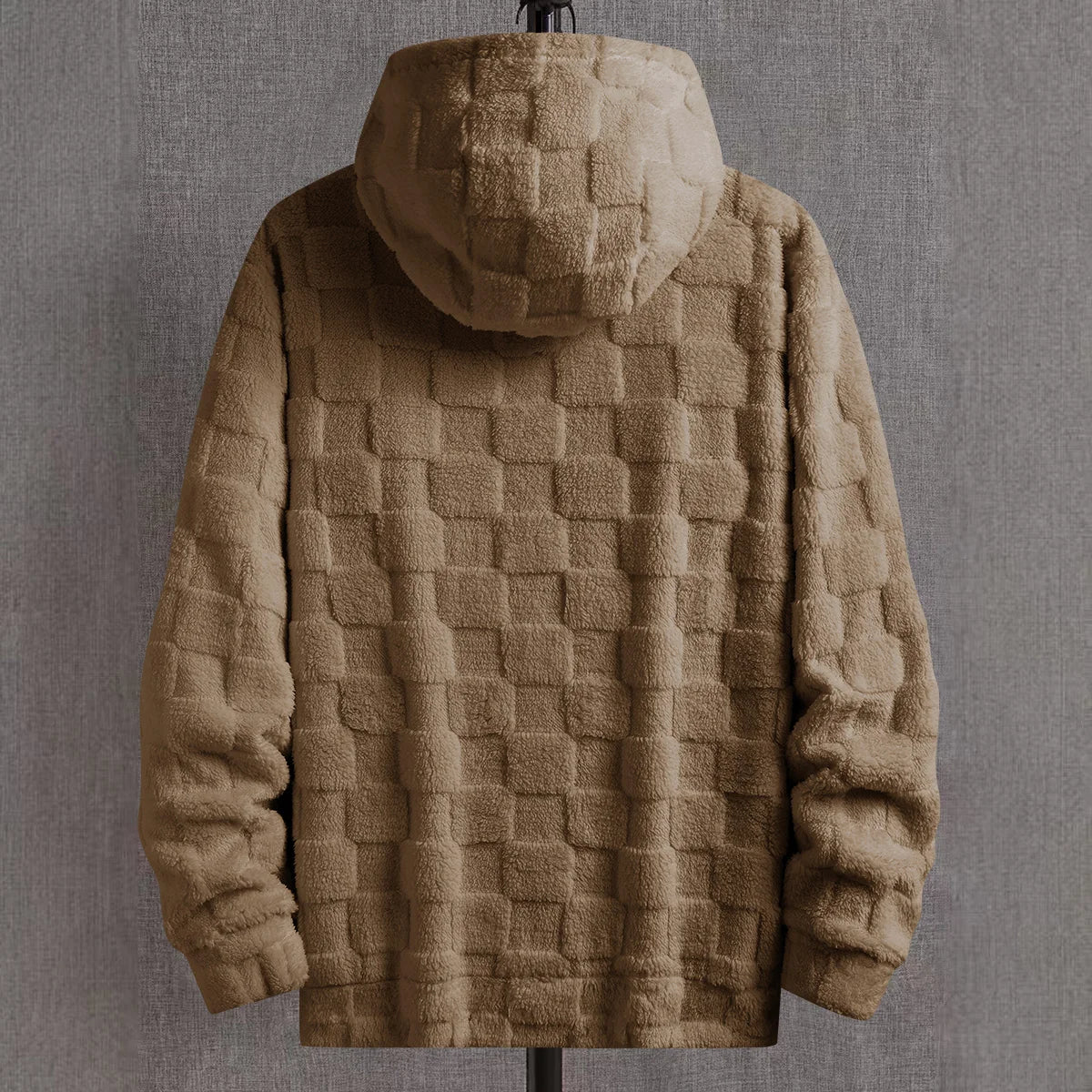 SNOWATTIC Men's Thickened Hooded Pullover Sweatshirt