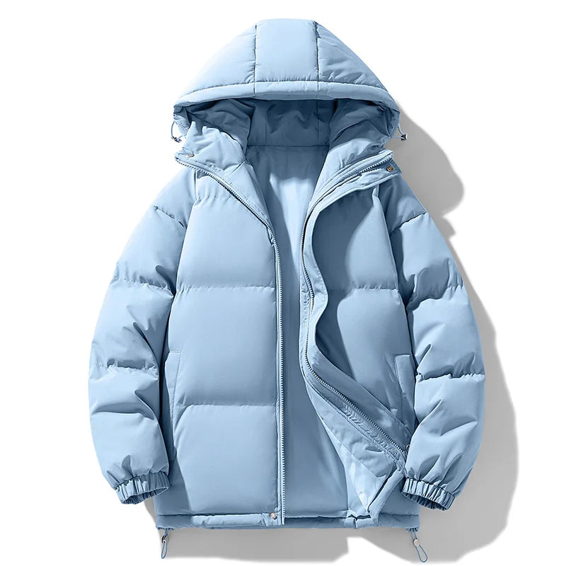 SNOWATTIC Unisex Warm Thickened Hooded Winter Coat