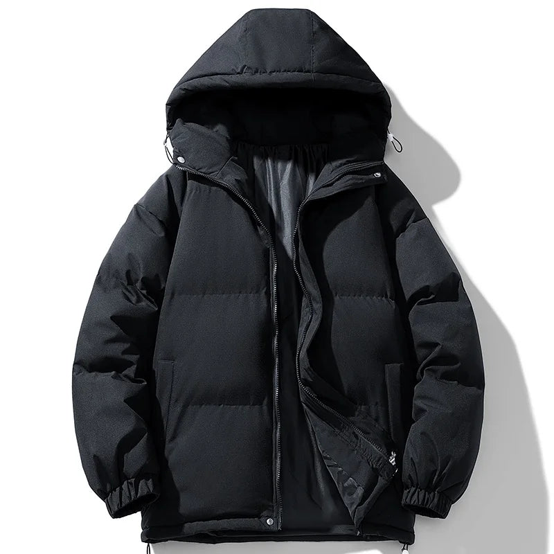 SNOWATTIC Unisex Warm Thickened Hooded Winter Coat