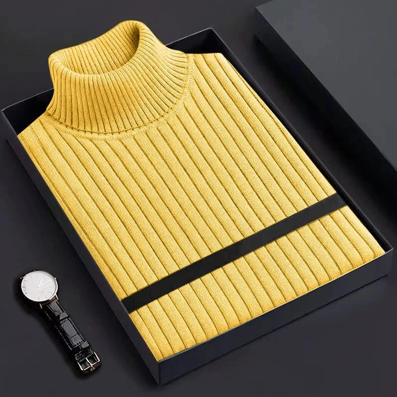 SNOWATTIC Heavyweight Woolen Pullover Knit for Men (Warm)