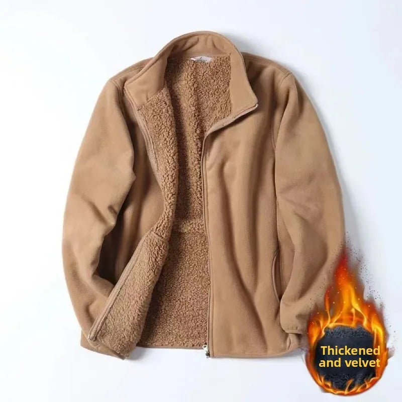 SNOWATTIC Men's & Couples' Faux Shearling Winter Jacket