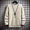 SNOWATTIC Men's Loose Fit Casual Knitted Pullover Sweater