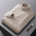 SNOWATTIC Casual Elastic High-Neck Knitwear for Men
