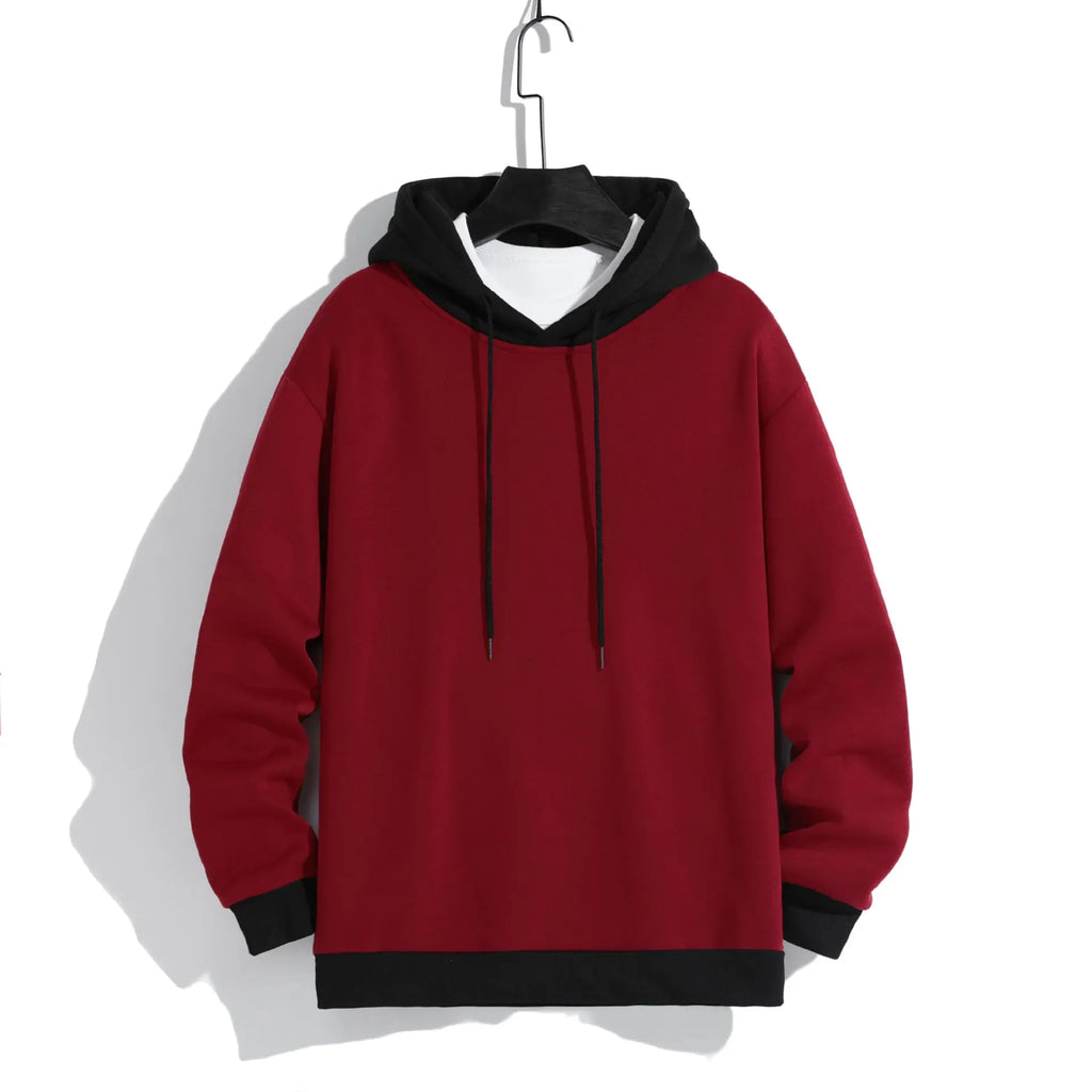 SNOWATTIC Men's Loose Fit Casual Pullover Hoodie